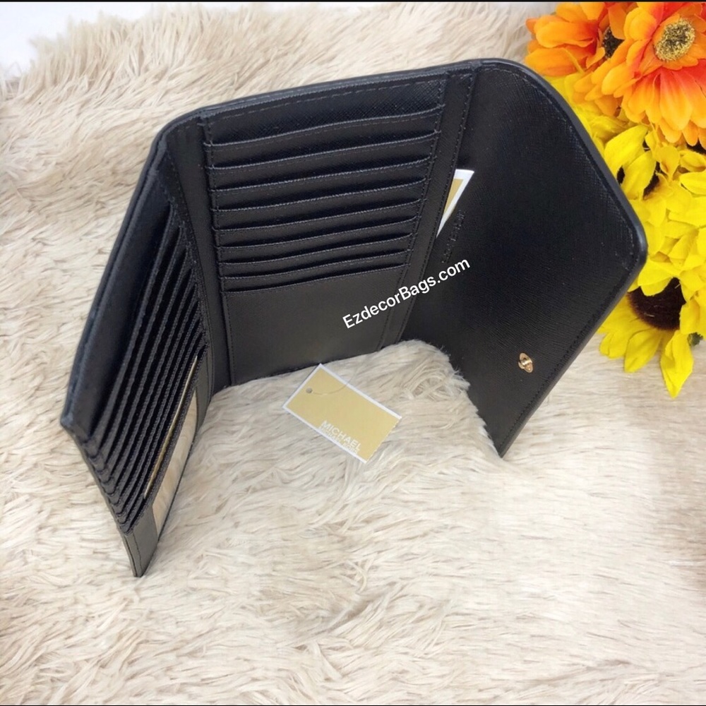 NWT Michael Kors | Jet Set Large Trifold Wallet - Picture 8 of 8